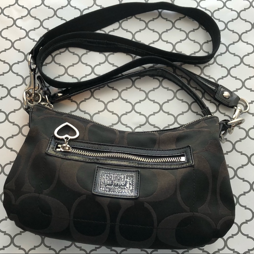 SALE Authentic Coach crossbody hand bag black